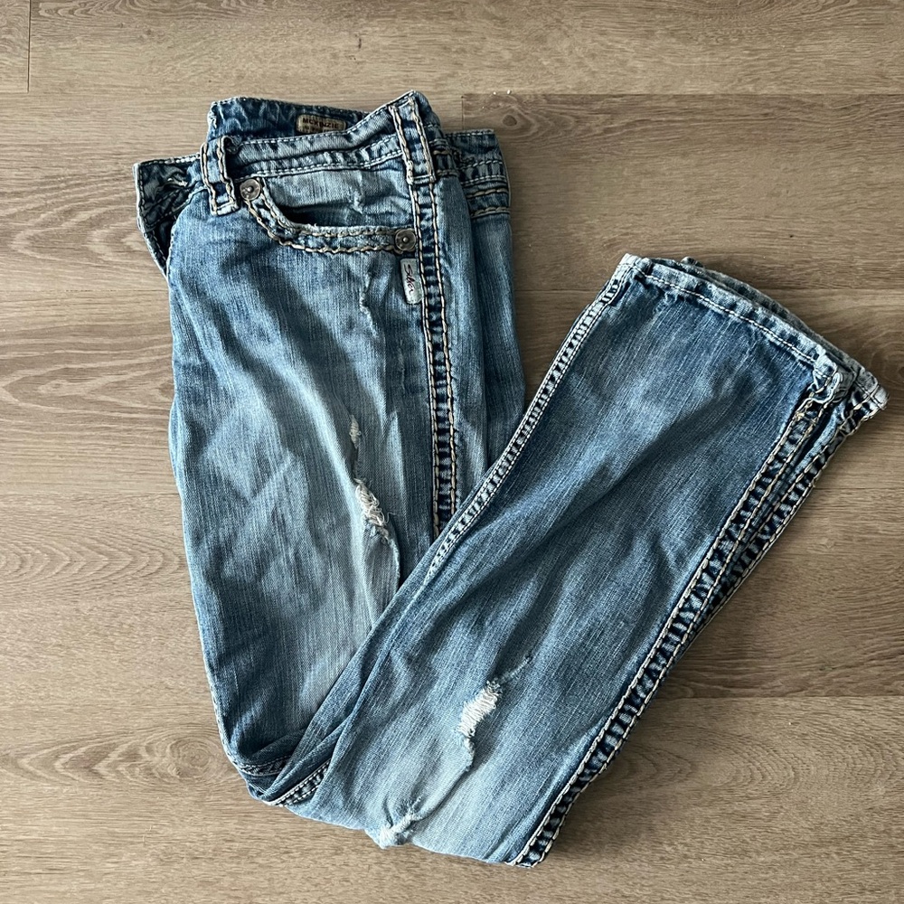 Silver Jeans McKenzie Bootcut Slim Womens 32x32